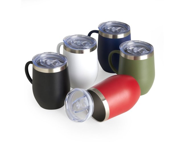 CANECA TÉRMICA EM INOX (350ml)