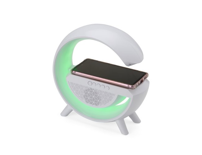 CAIXA DE SOM COM CARREGADOR POR INDUÇÃO