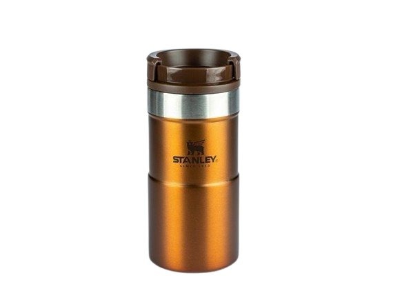 MUG TÉRMICO NEVERLEAK STANLEY BLACK (250ml)