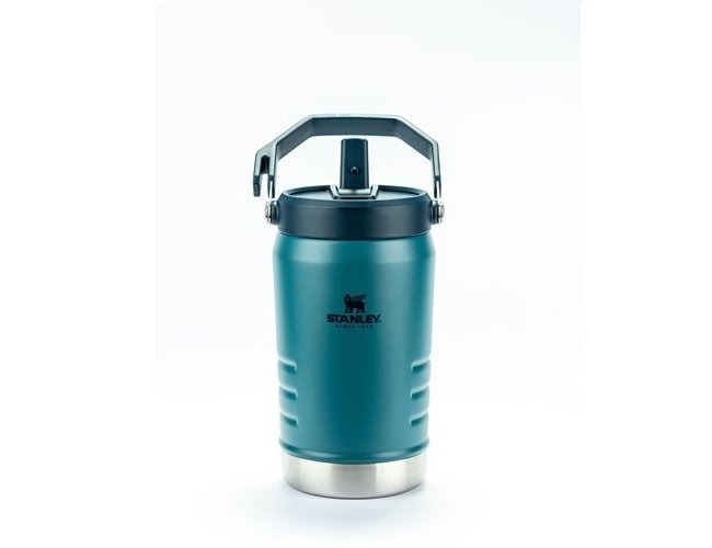 JUG TÉRMICO STANLEY FLIP STRAW LAGOON (1,2L)