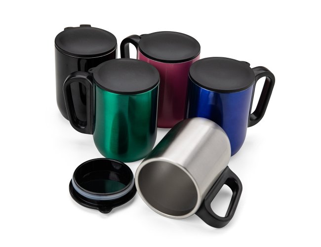 CANECA TÉRMICA EM INOX (250ml)