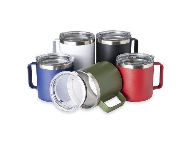 CANECA TÉRMICA EM INOX (450ml)