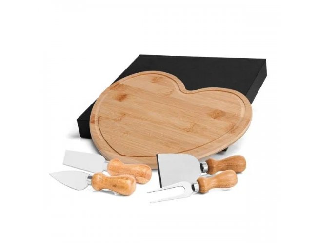 KIT QUEIJO CORAÇÃO (5 PEÇAS)