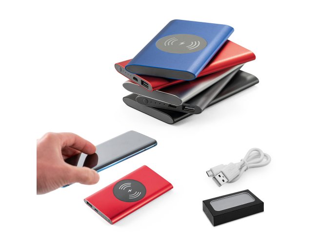 BATERIA PORTÁTIL COM CARREGADOR WIRELESS