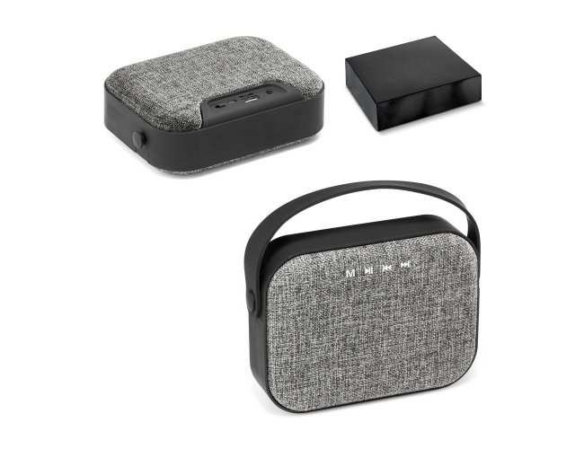 CAIXA DE SOM PORTÁTIL EM ABS