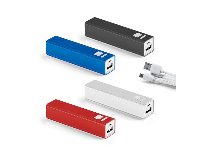 BATERIA PORTÁTIL EM ALUMÍNIO