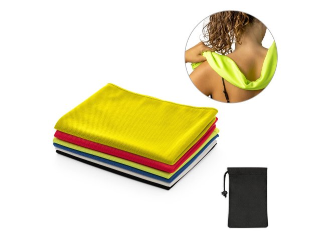 TOALHA ESPORTIVA EM POLIÉSTER