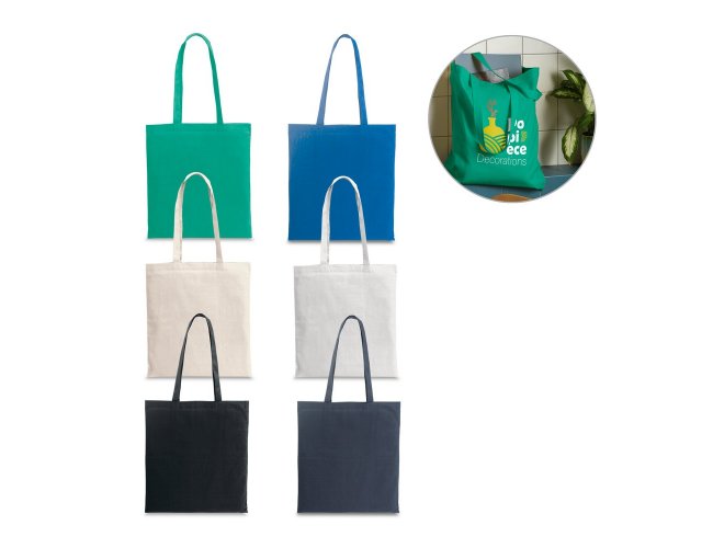 SACOLA EM ALGODÃO RECICLADO