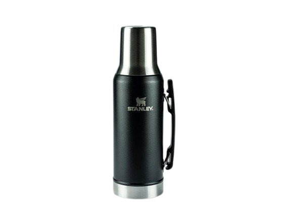 GARRAFA TÉRMICA STANLEY MATE SYSTEM MATTE BLACK (1,2L)