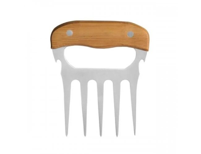 GARFO COM 5 DENTES EM MADEIRA