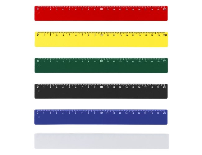 RÉGUA PLÁSTICA (20 cm)