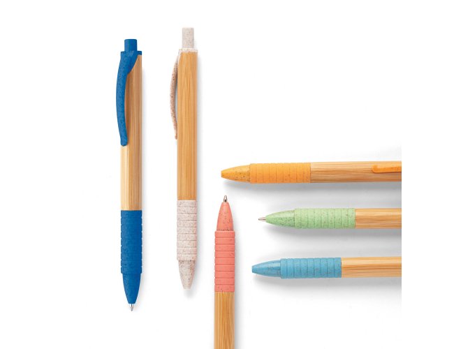 CANETA ESFEROGRÁFICA EM BAMBU