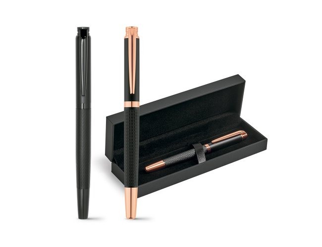 CANETA ROLLER EM METAL