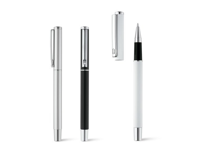 CANETA ROLLER EM ALUMÍNIO