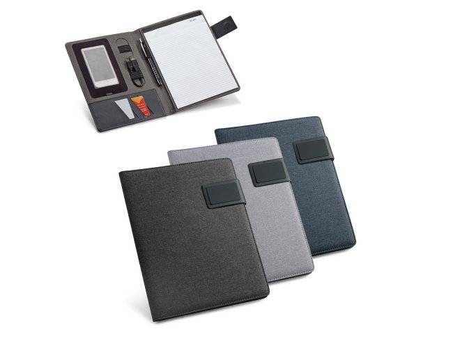 PASTA A5 EM LINHO SINTÉTICO