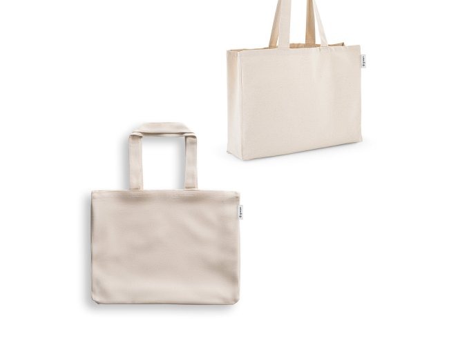 SACOLA DE ALGODÃO RECICLADO