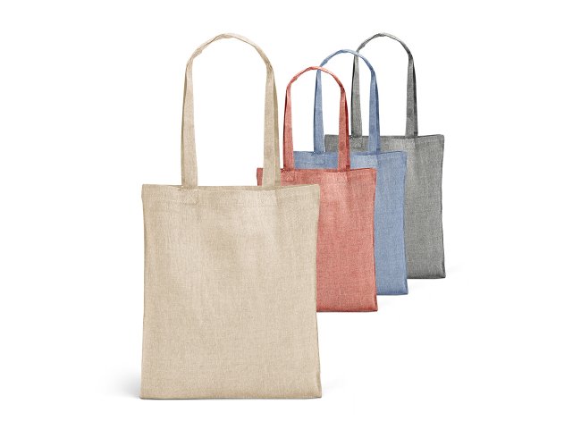 SACOLA DE ALGODÃO RECICLADO