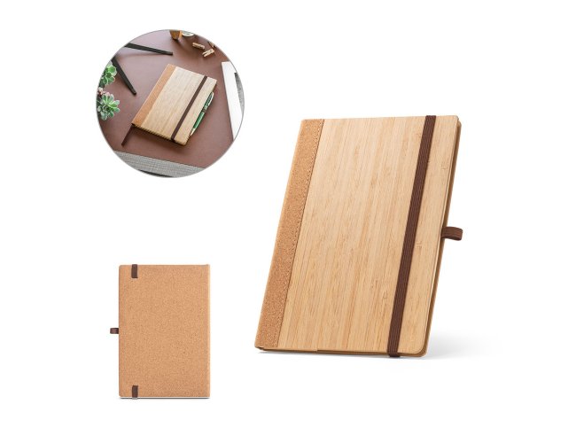 CADERNO A5 BAMBU