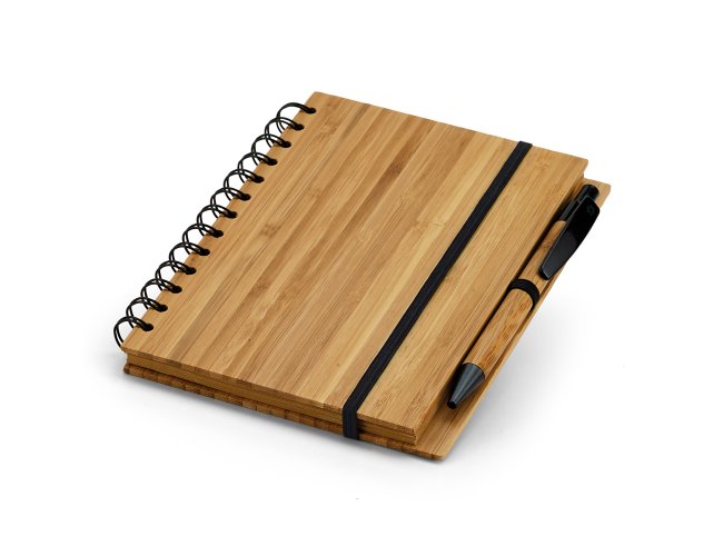CADERNO EM BAMBU