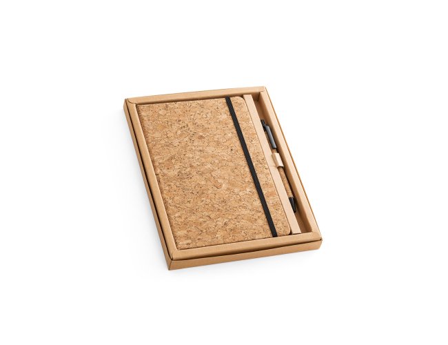 BLOCO DE ANOTAÇÕES A5 + CANETA ESFEROGRÁFICA