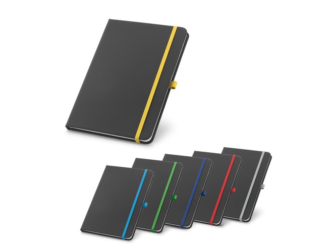 CADERNO EM COURO SINTÉTICO