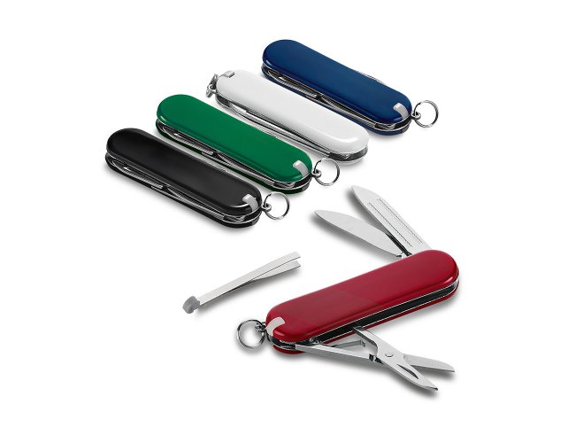 CANIVETE MULTIFUNÇÕES EM ABS E METAL