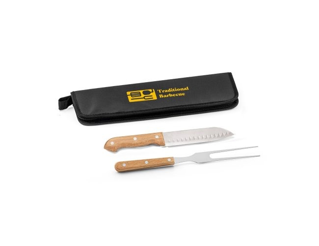 KIT CHURRASCO COM ESTOJO (2 PEÇAS)