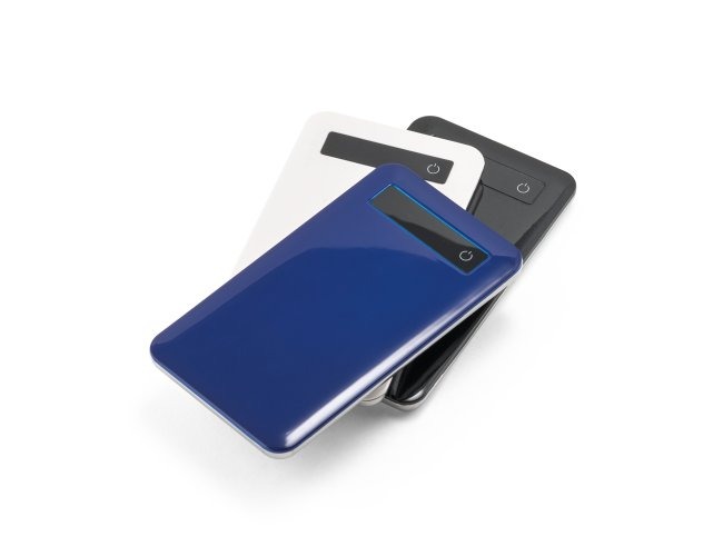 BATERIA PORTÁTIL EM ABS E AÇO INOX