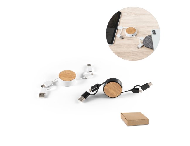 CABO RETRÁTIL 5 EM 1