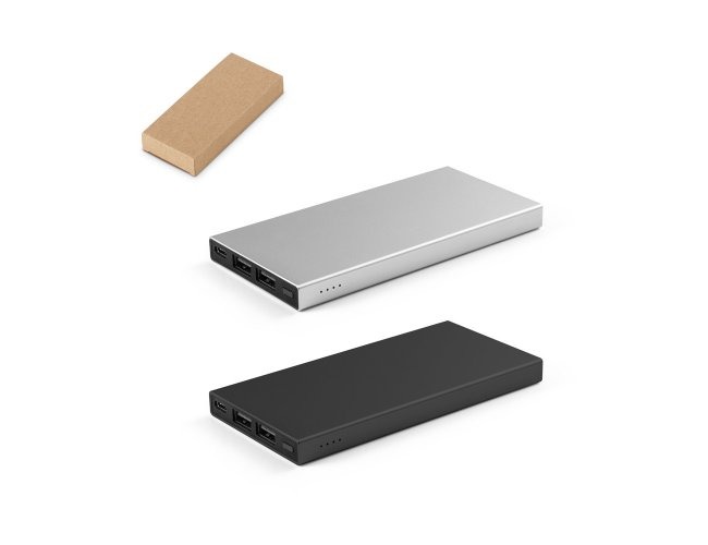 BATERIA PORTÁTIL EM ALUMÍNIO