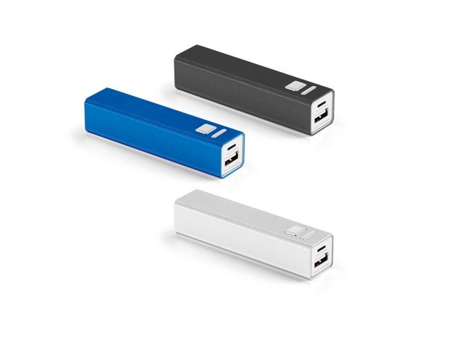 BATERIA PORTÁTIL EM ALUMÍNIO