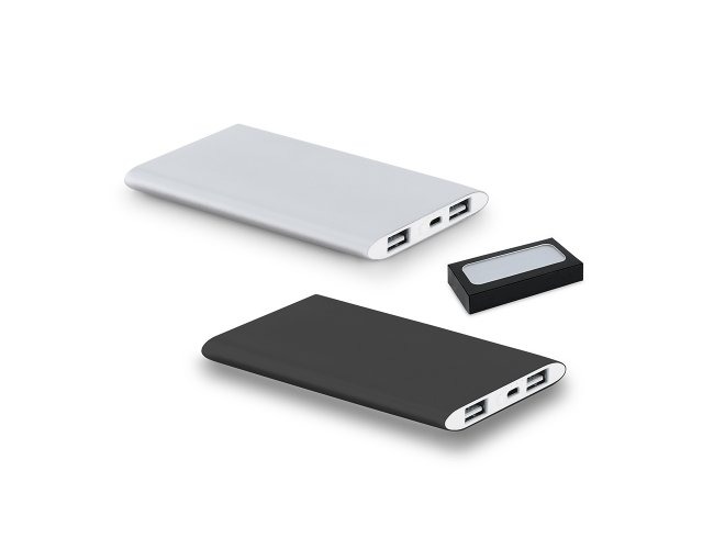 BATERIA PORTÁTIL EM ALUMÍNIO