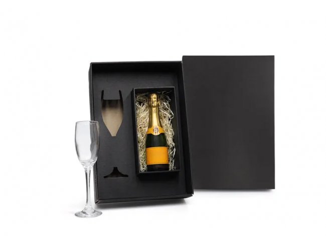 TAÇA DE VIDRO PARA CHAMPAGNE (190ml)