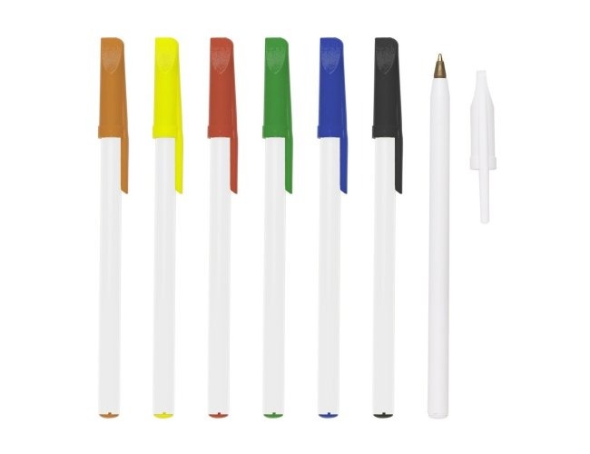 CANETA PLÁSTICA