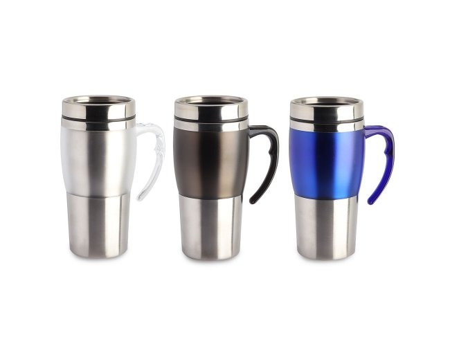 CANECA EM AÇO INOX (400ml)