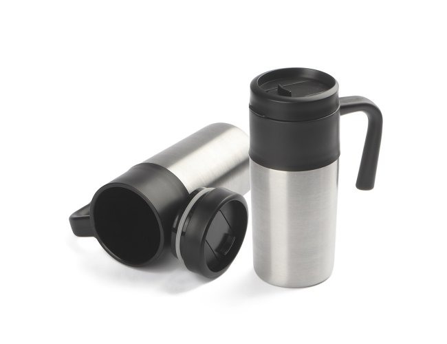 CANECA EM AÇO INOX (350ml)