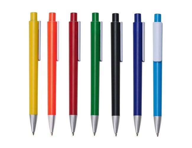 CANETA PLÁSTICA