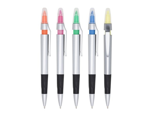 CANETA PLÁSTICA MARCA TEXTO