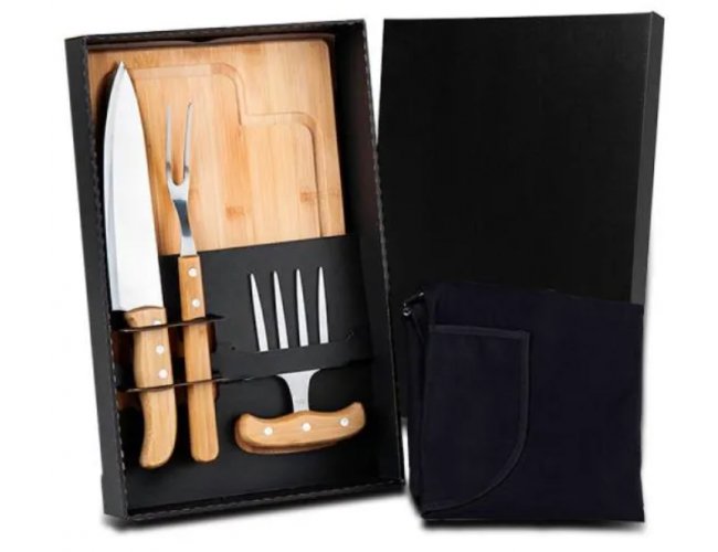 KIT CHURRASCO (4 PEÇAS)