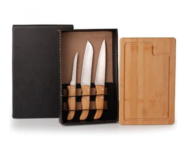 KIT CHURRASCO (4 PEÇAS)