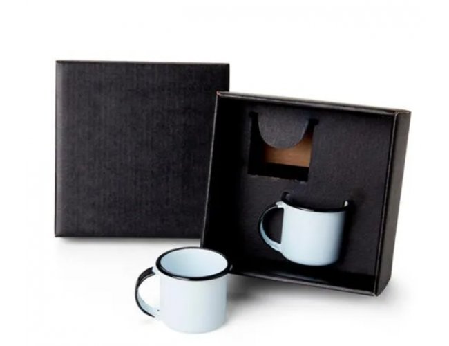 KIT CANECAS EM ALUMÍNIO (2 PEÇAS)