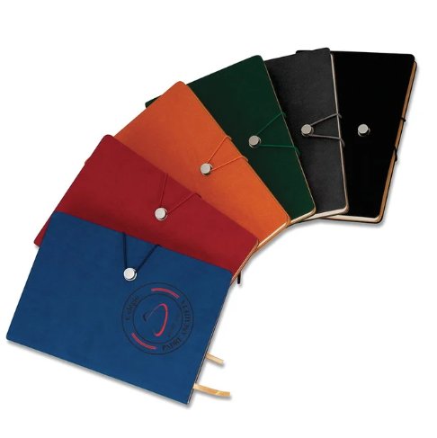 CADERNETA SINTÉTICA COM FECHO