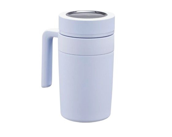 CANECA TÉRMICA EM AÇO INOX COM DISPLAY LED (500ml)