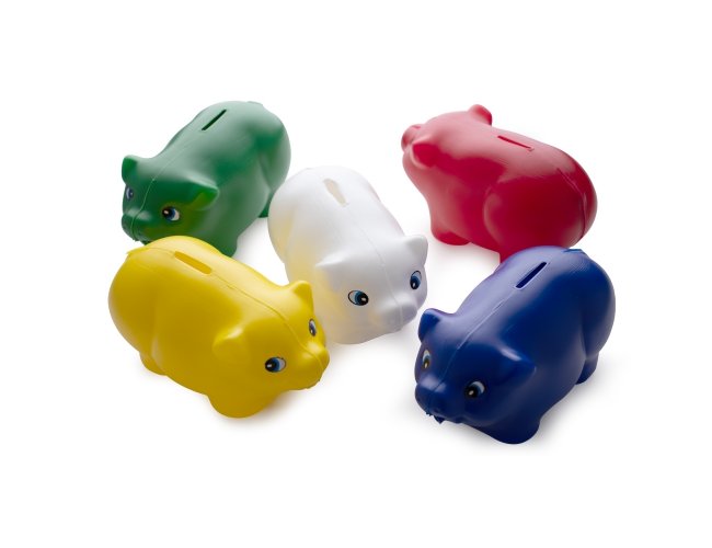 COFRE PORCO DE PLÁSTICO