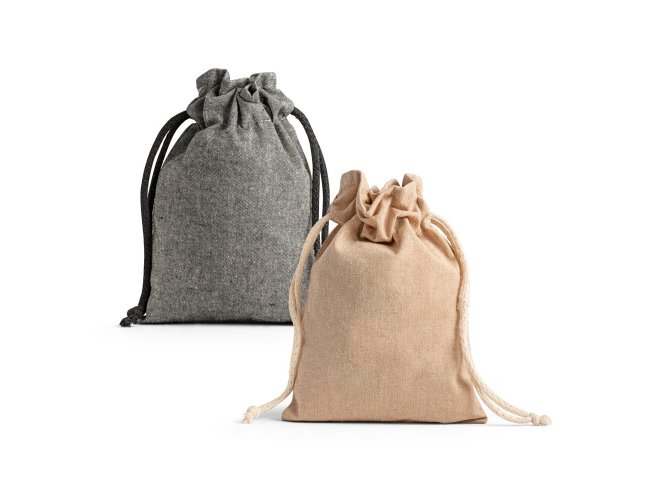 SACOCHILA DE ALGODÃO RECICLADO