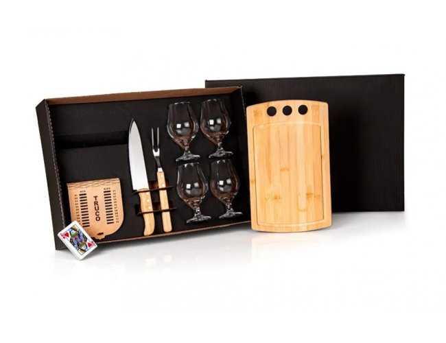 KIT CHURRASCO (8 PEÇAS)