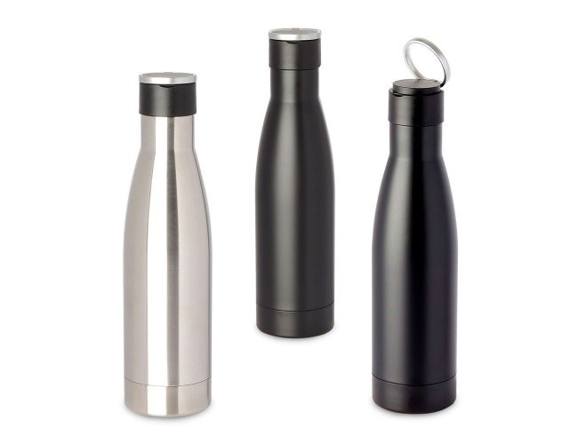 GARRAFA TÉRMICA EM AÇO INOX (500ml)