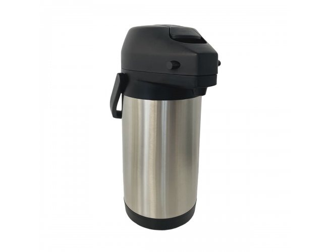 GARRAFA TÉRMICA EM AÇO INOX (2,5L)