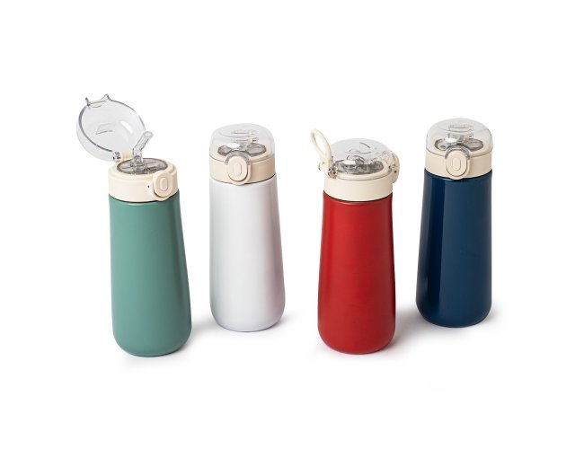 GARRAFA TÉRMICA EM AÇO INOX (500ml)