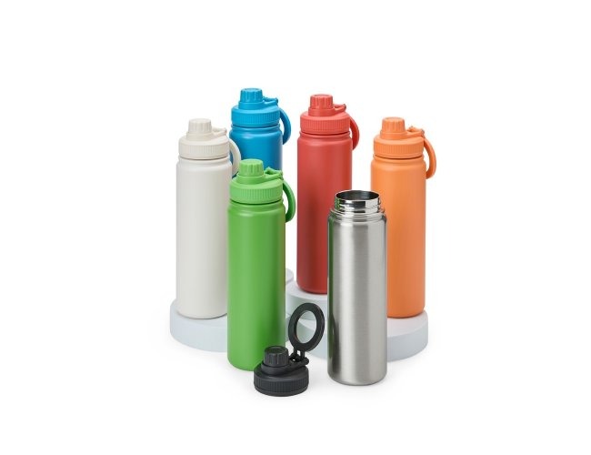 GARRAFA TÉRMICA EM AÇO INOX (750ml)